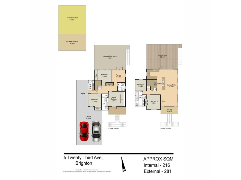 5 Twenty Third Avenue, Brighton QLD 4017 Floorplan