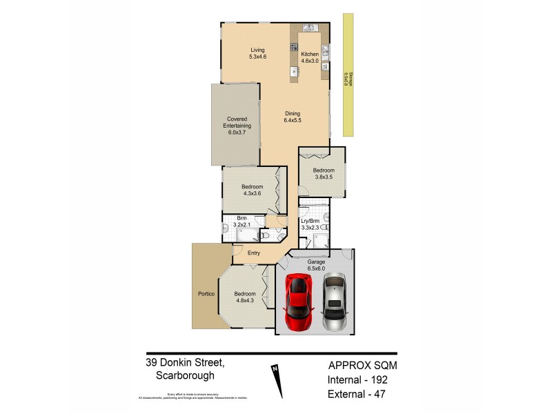 39 Donkin Street, Scarborough QLD 4020 Floorplan