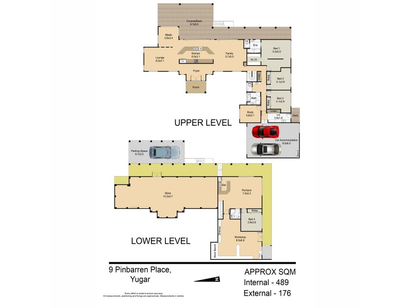9 Pinbarren Place, Yugar QLD 4520 Floorplan