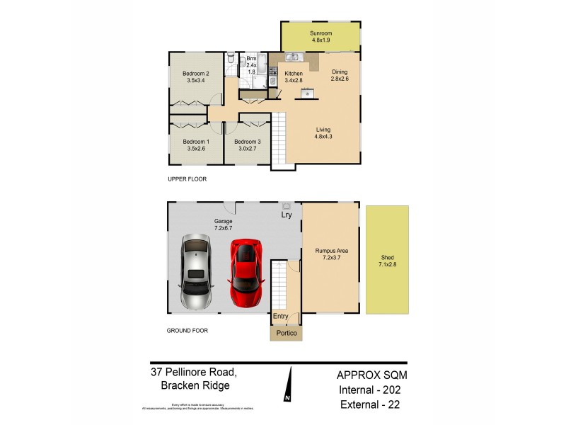 37 Pellinore Road, Bracken Ridge QLD 4017 Floorplan