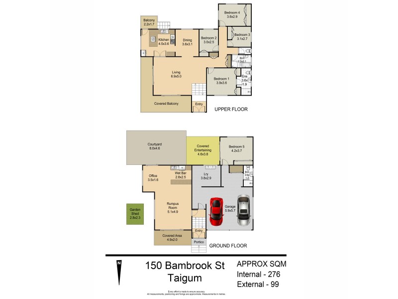 150 Bambrook Street, Taigum QLD 4018 Floorplan