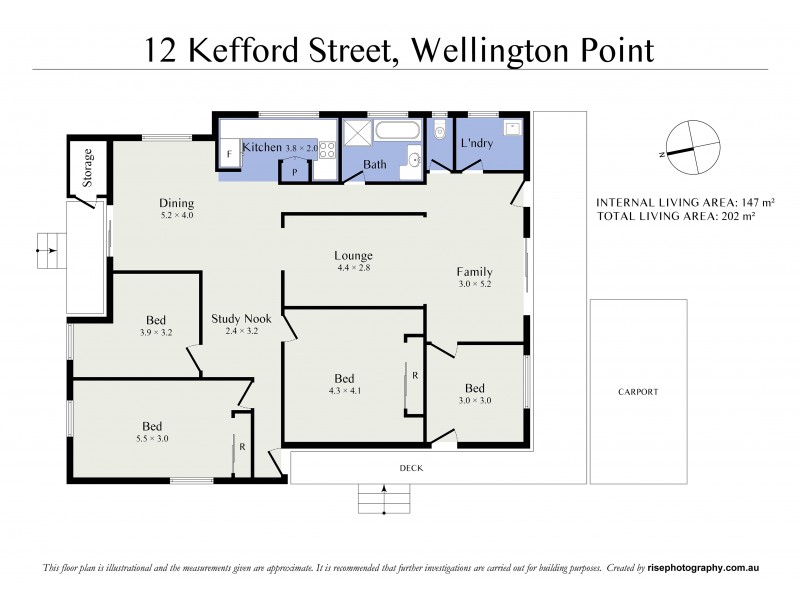 12 Kefford Street, Wellington Point QLD 4160 Floorplan