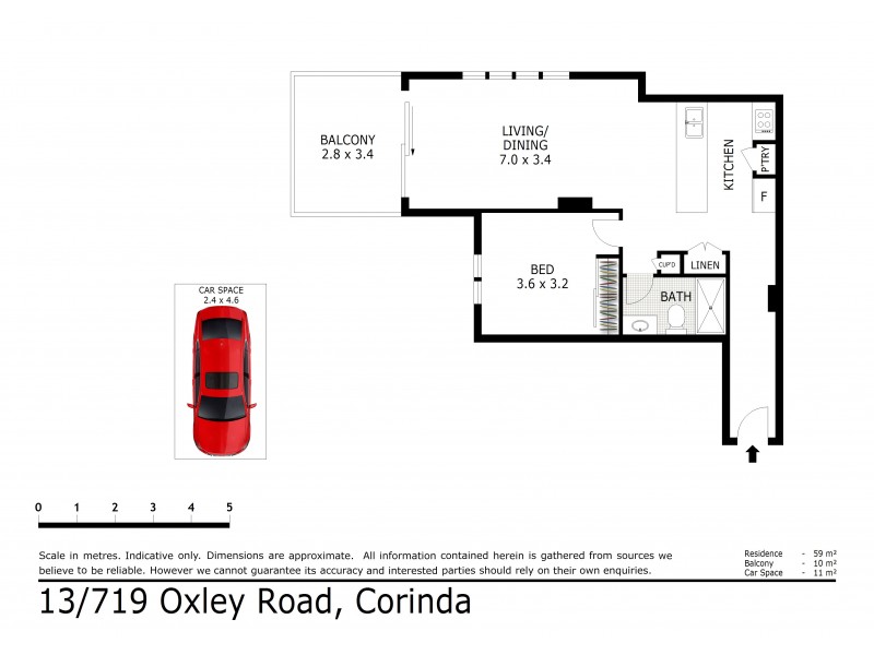 13/719 Oxley Road, Corinda QLD 4075 Floorplan