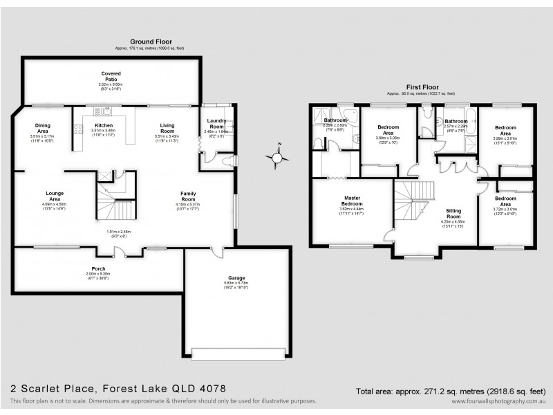 2 Scarlet Pl, Forest Lake QLD 4078 Floorplan