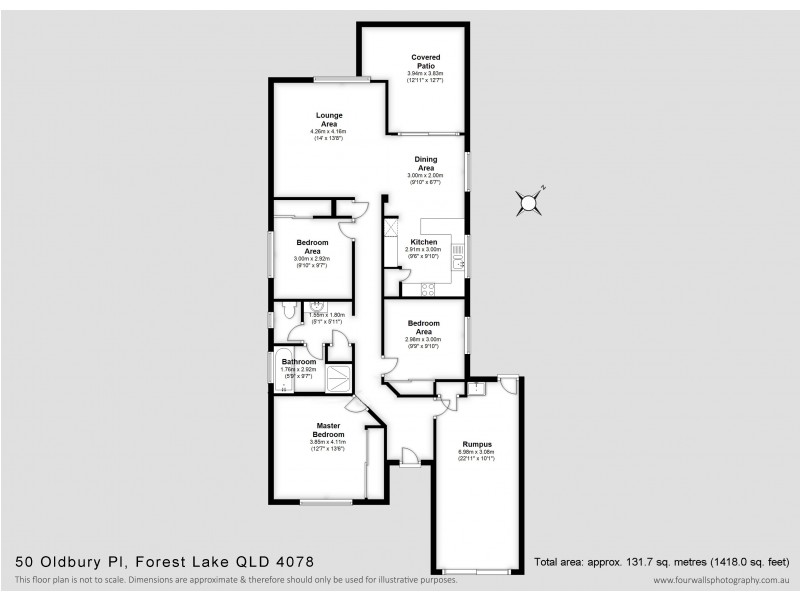 50 Oldbury Place, Forest Lake QLD 4078 Floorplan
