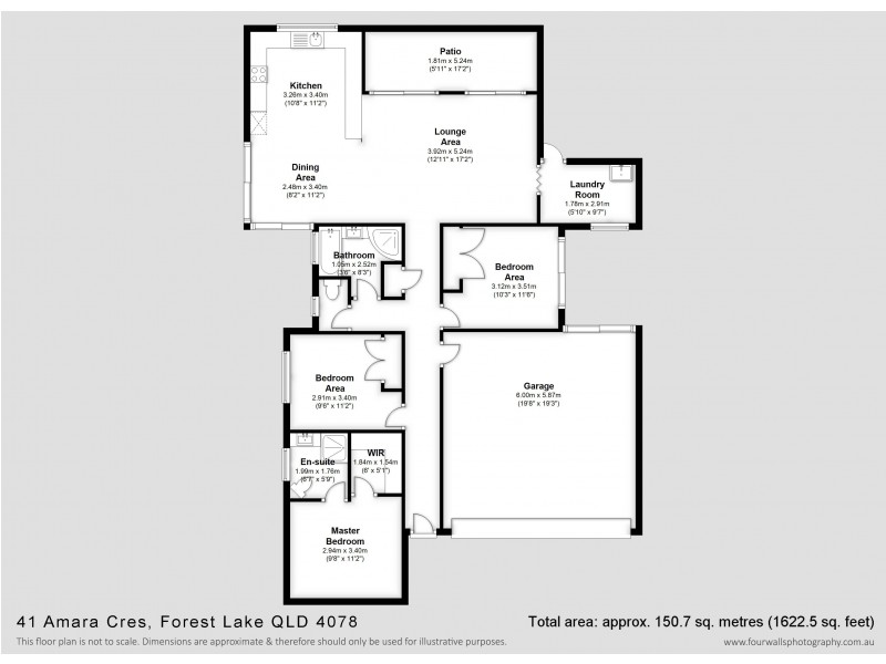 41 Amara Cr, Forest Lake QLD 4078 Floorplan