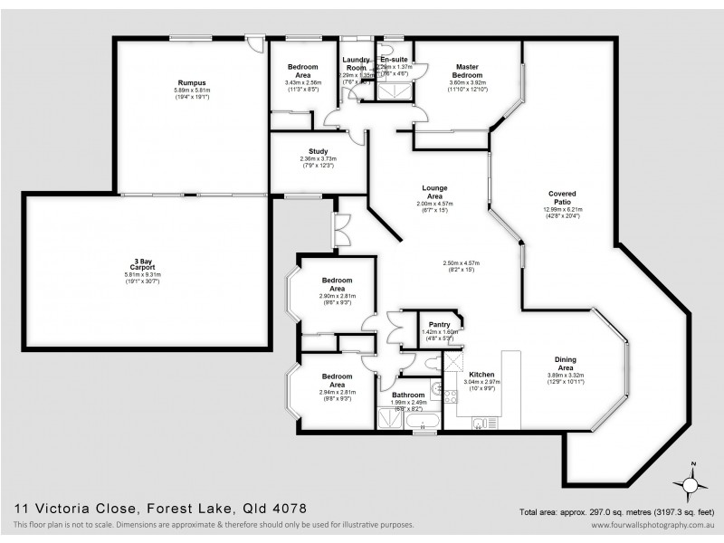 11 Victoria Cl, Forest Lake QLD 4078 Floorplan