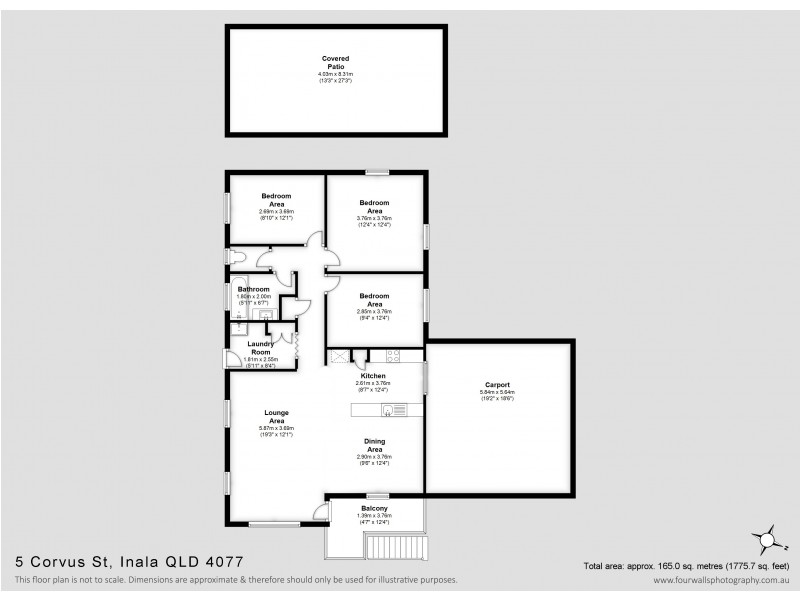 5 Corvus St, Inala QLD 4077 Floorplan