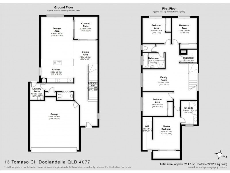 13 Tomaso Cl, Doolandella QLD 4077 Floorplan