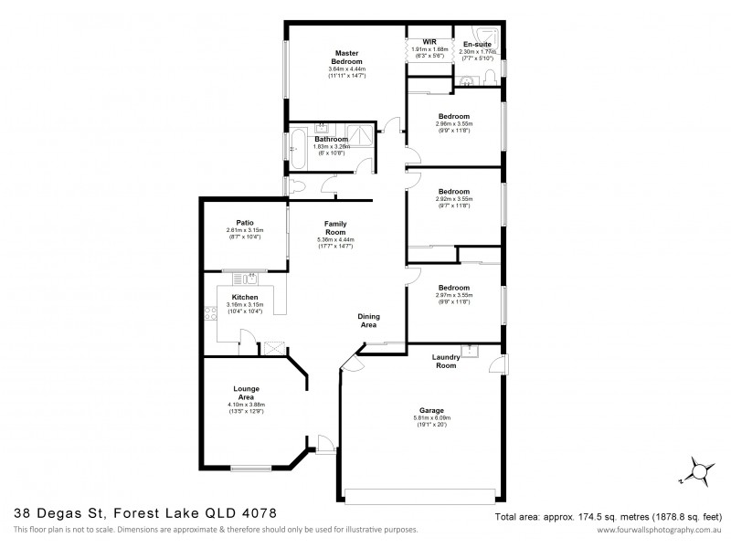 38 Degas St, Forest Lake QLD 4078 Floorplan