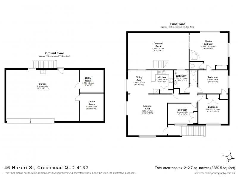 46 Hakari St, Crestmead QLD 4132 Floorplan