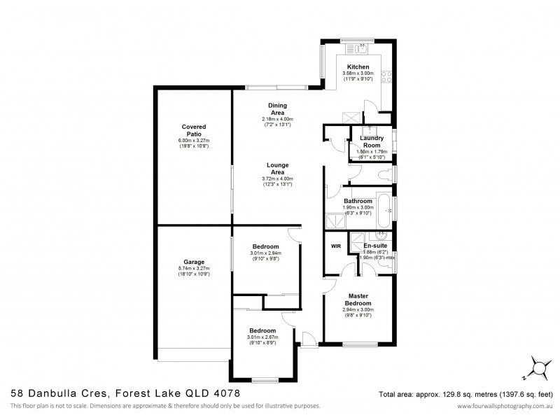 58 Danbulla Cr, Forest Lake QLD 4078 Floorplan
