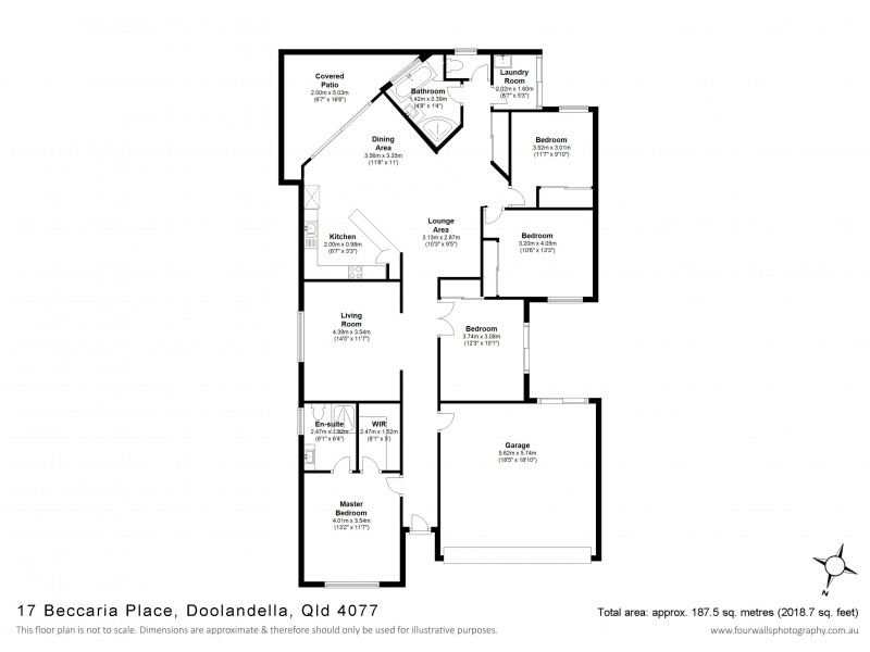 17 Beccaria Pl, Doolandella QLD 4077 Floorplan