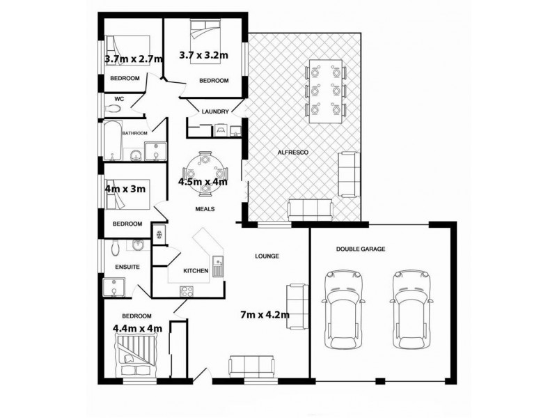 7 Gregory Close, Drewvale QLD 4116 Floorplan
