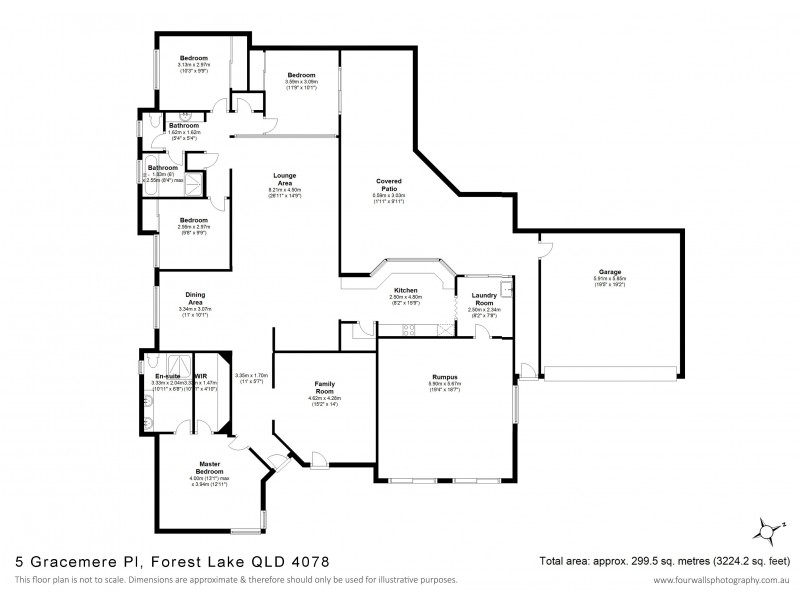 5 Gracemere Pl, Forest Lake QLD 4078 Floorplan