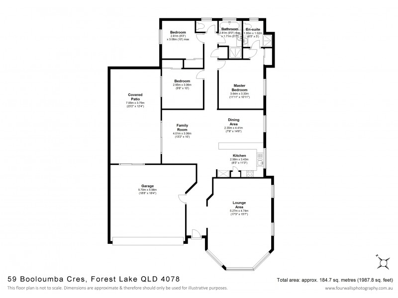 59 Booloumba Cr, Forest Lake QLD 4078 Floorplan