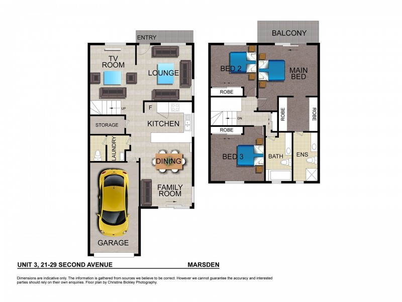 3/21-29 Second Avenue, Marsden QLD 4132 Floorplan