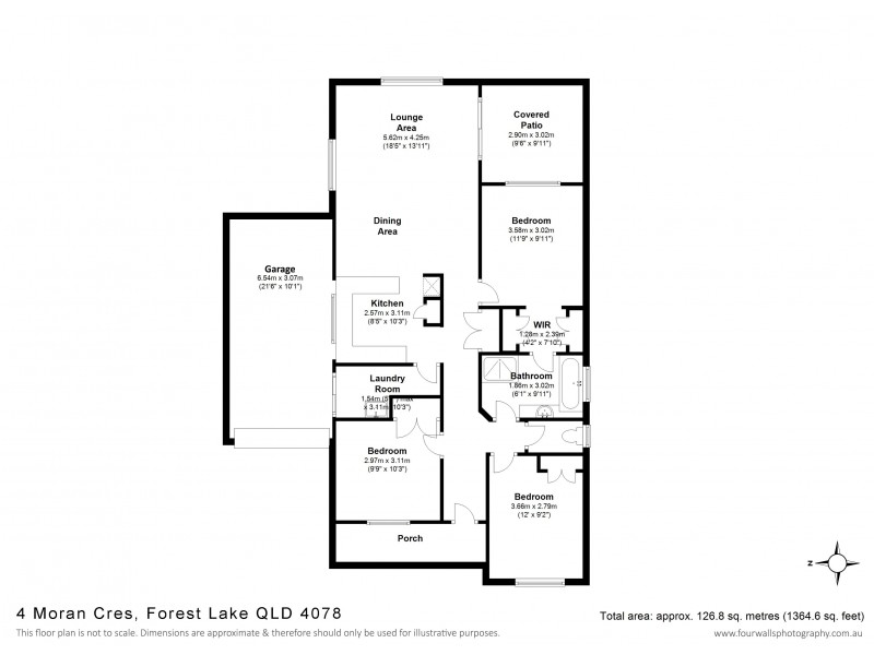4 Moran Cr, Forest Lake QLD 4078 Floorplan
