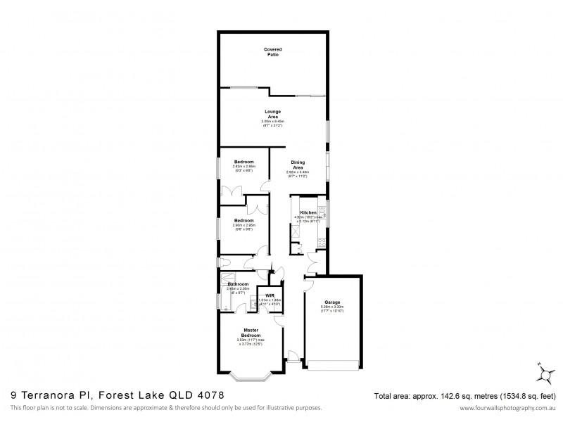 9 Terranora Pl, Forest Lake QLD 4078 Floorplan