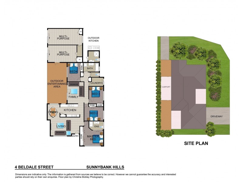 4 Beldale Street, Sunnybank Hills QLD 4109 Floorplan