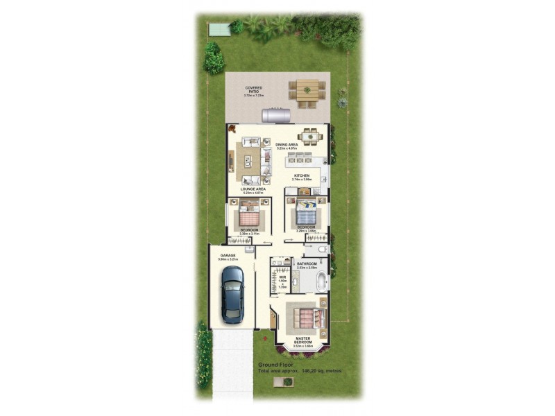 19 Dampier Cr, Forest Lake QLD 4078 Floorplan