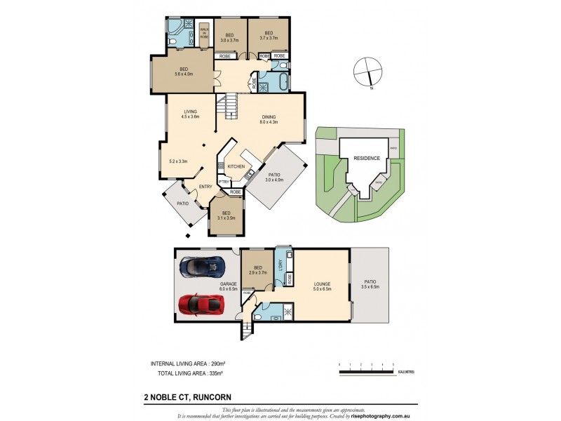2 Noble Court, Runcorn QLD 4113 Floorplan