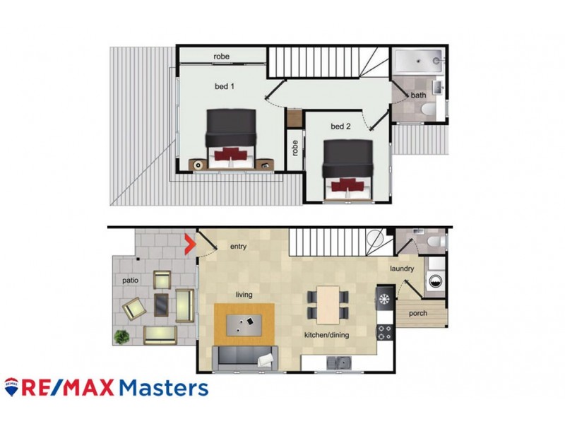 1/38 Pittwin Road South, Capalaba QLD 4157 Floorplan