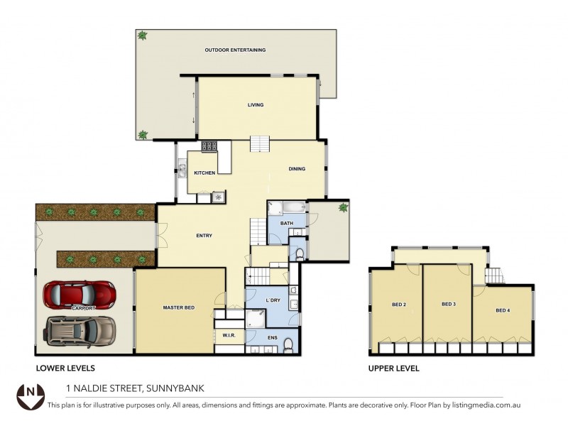 1 Naldi Street, Sunnybank QLD 4109 Floorplan