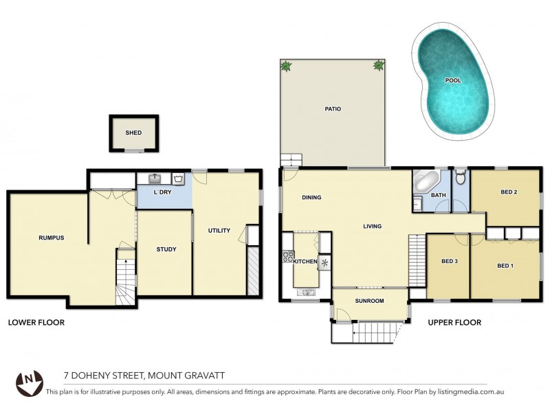 7 Doheny Street, Mount Gravatt QLD 4122 Floorplan