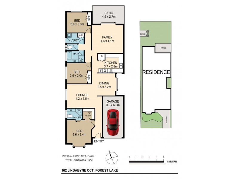 102 Jindabyne Cct, Forest Lake QLD 4078 Floorplan