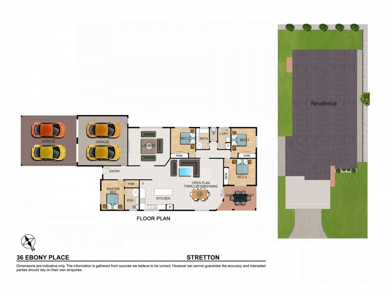 36 Ebony Place, Stretton QLD 4116 Floorplan