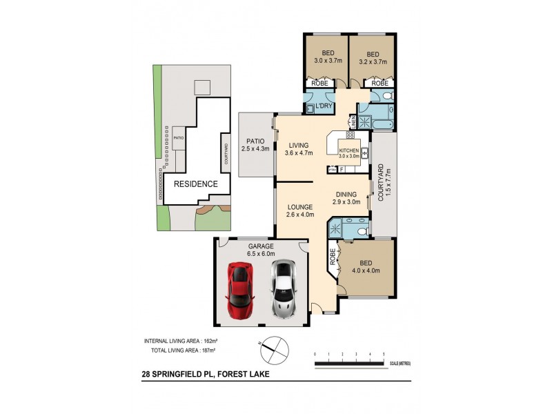 28 Springfield Pl, Forest Lake QLD 4078 Floorplan