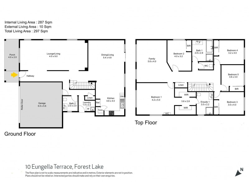 10 Eungella Tce, Forest Lake QLD 4078 Floorplan