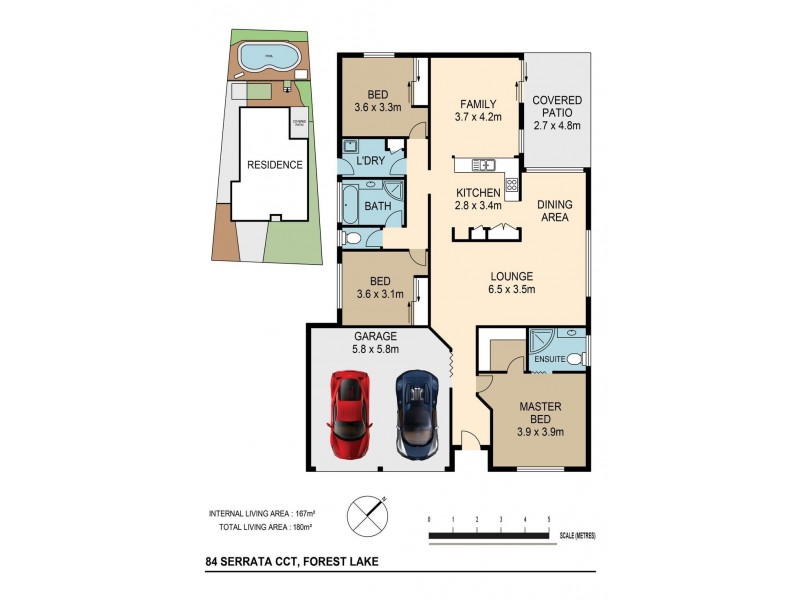 84 Serrata Circuit, Forest Lake QLD 4078 Floorplan