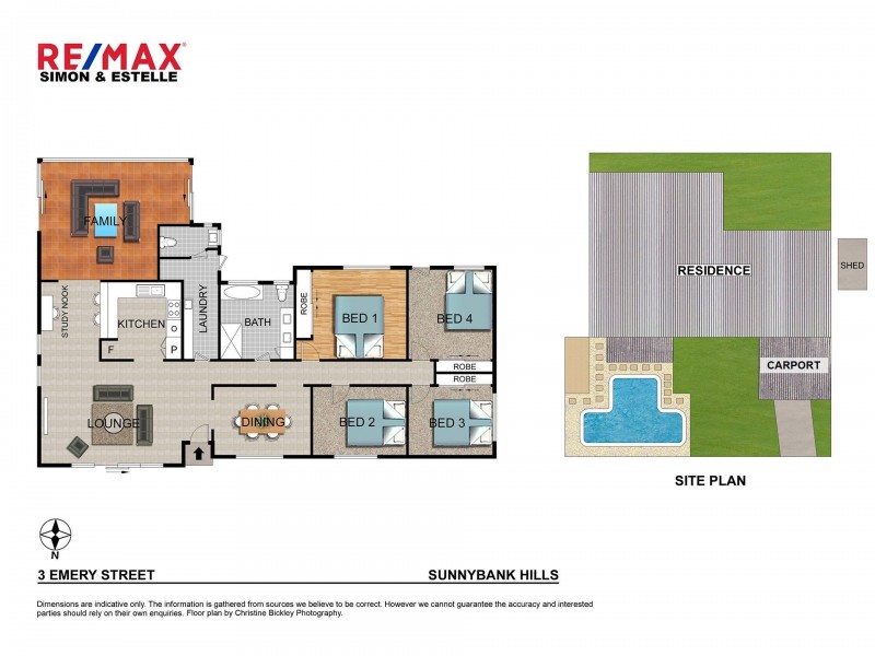 3 Emery Street, Sunnybank Hills QLD 4109 Floorplan