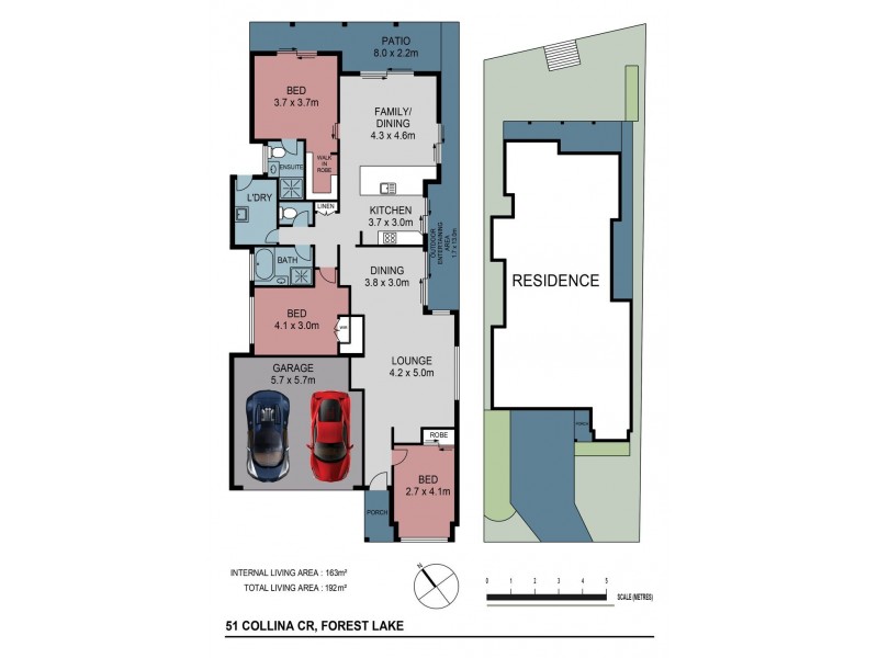 51 Collina Cr, Forest Lake QLD 4078 Floorplan
