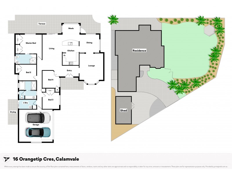 16 Orangetip Crescent, Calamvale QLD 4116 Floorplan