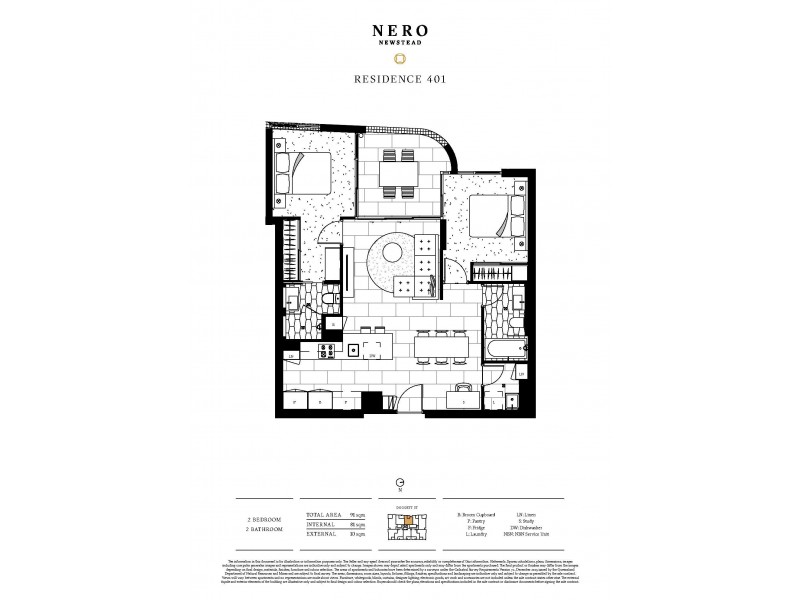 28/40 GLENEFER ST, Runcorn QLD 4113 Floorplan