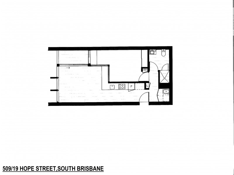 1307/47 CORDELIA Street, South Brisbane QLD 4101 Floorplan