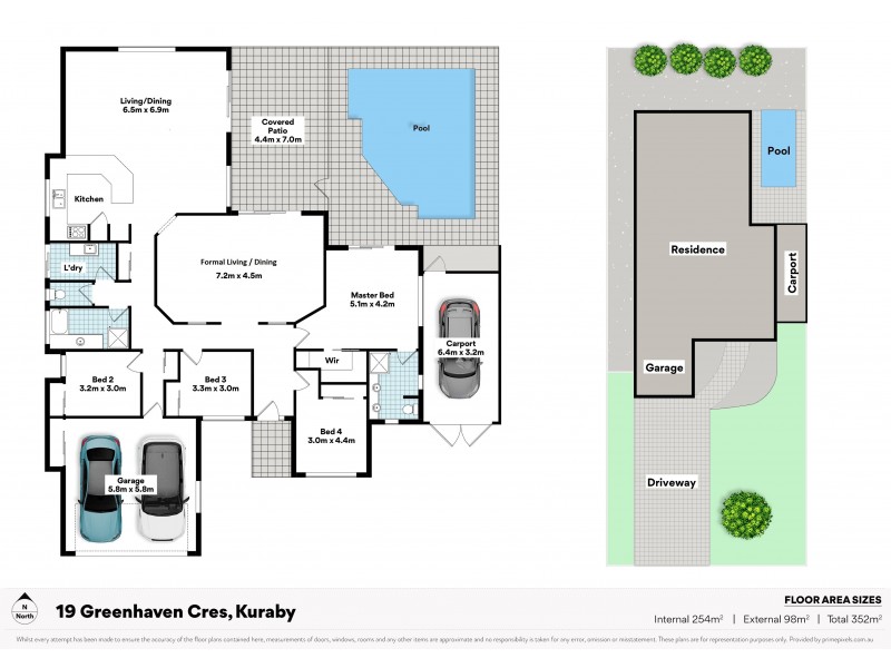 19 Greenhaven Crescent, Kuraby QLD 4112 Floorplan