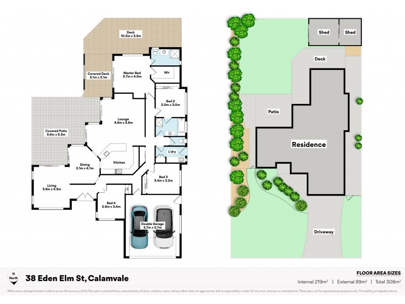 38 Eden Elm Street, Calamvale QLD 4116 Floorplan