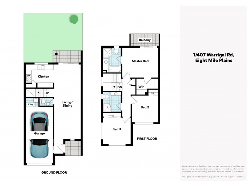 1/407 Warrigal Road, Eight Mile Plains QLD 4113 Floorplan