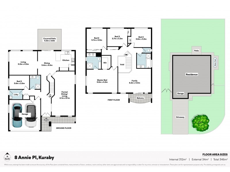 8 Annie Place, Kuraby QLD 4112 Floorplan
