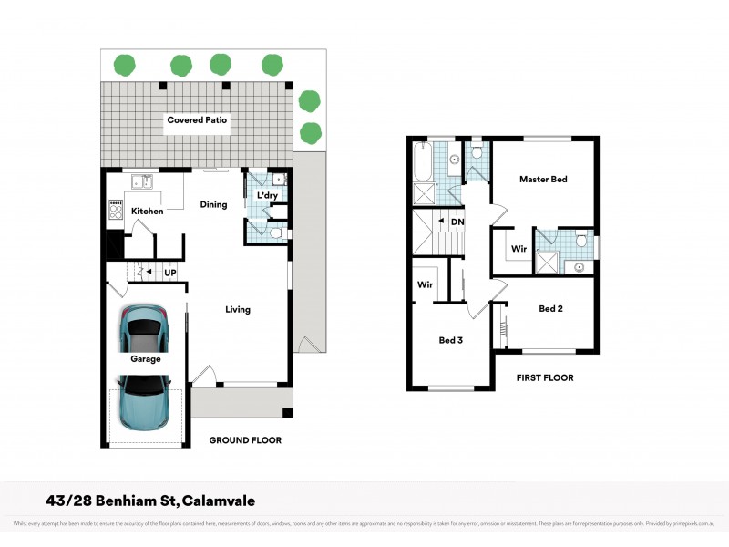 43/28 Benhiam Street, Calamvale QLD 4116 Floorplan