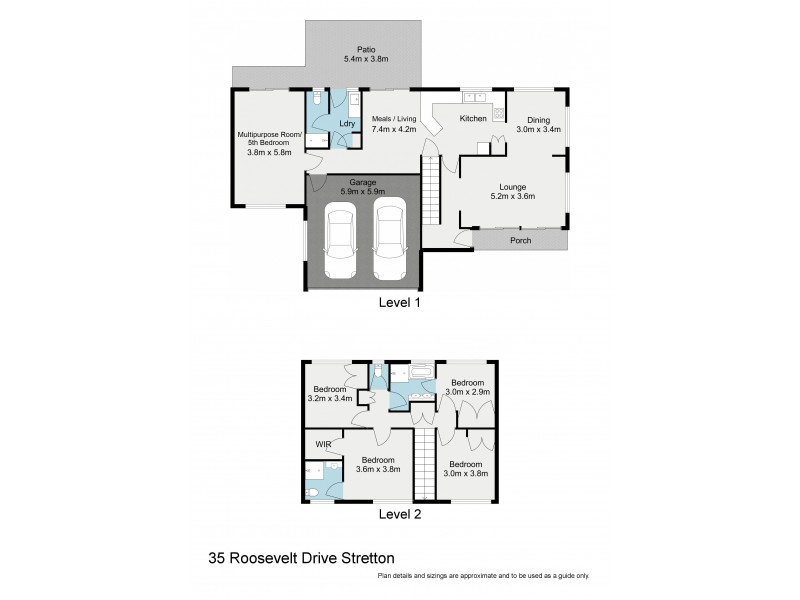 35 Roosevelt Drive, Stretton QLD 4116 Floorplan