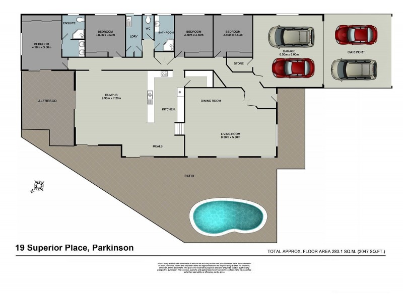 19 Superior Place, Parkinson QLD 4115 Floorplan