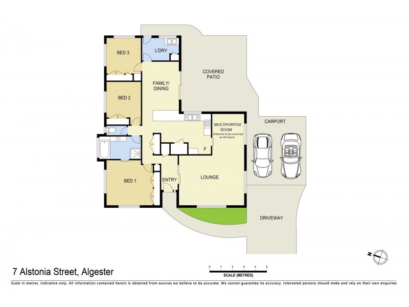 7 Alstonia Street, Algester QLD 4115 Floorplan