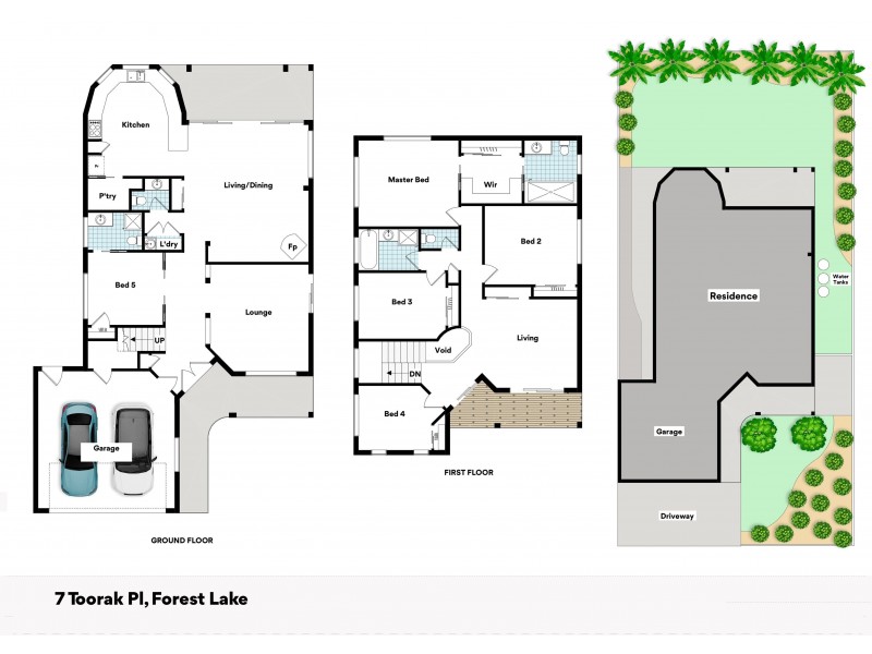 7 Toorak Place, Forest Lake QLD 4078 Floorplan