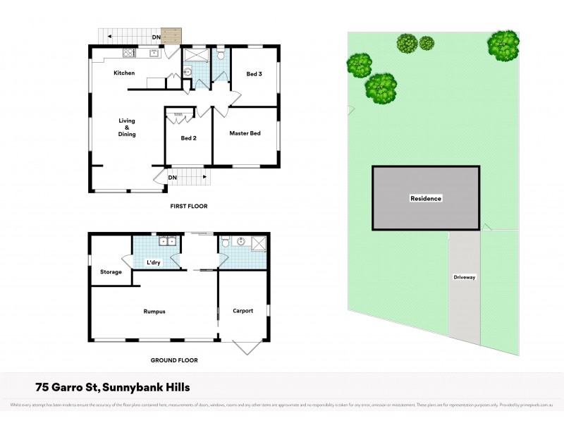 75 Garro Street, Sunnybank Hills QLD 4109 Floorplan