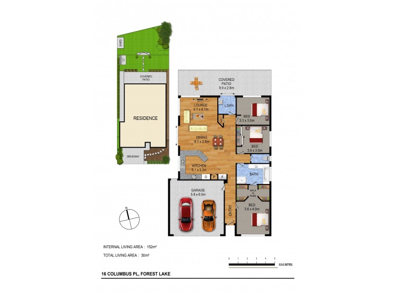 16 Columbus Place, Forest Lake QLD 4078 Floorplan